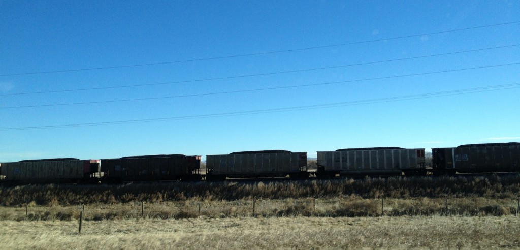 wyoming coal rail car