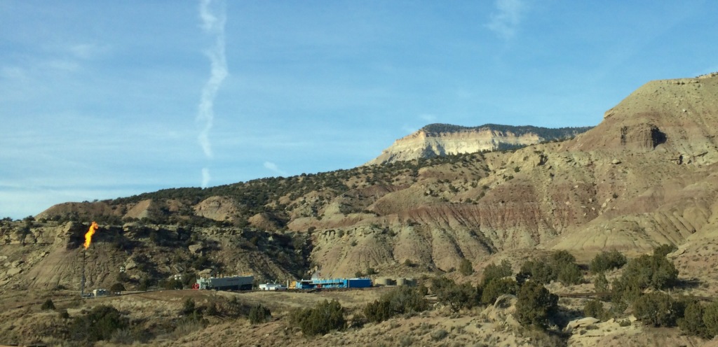 The energy environment is hard to miss in western Colorado.