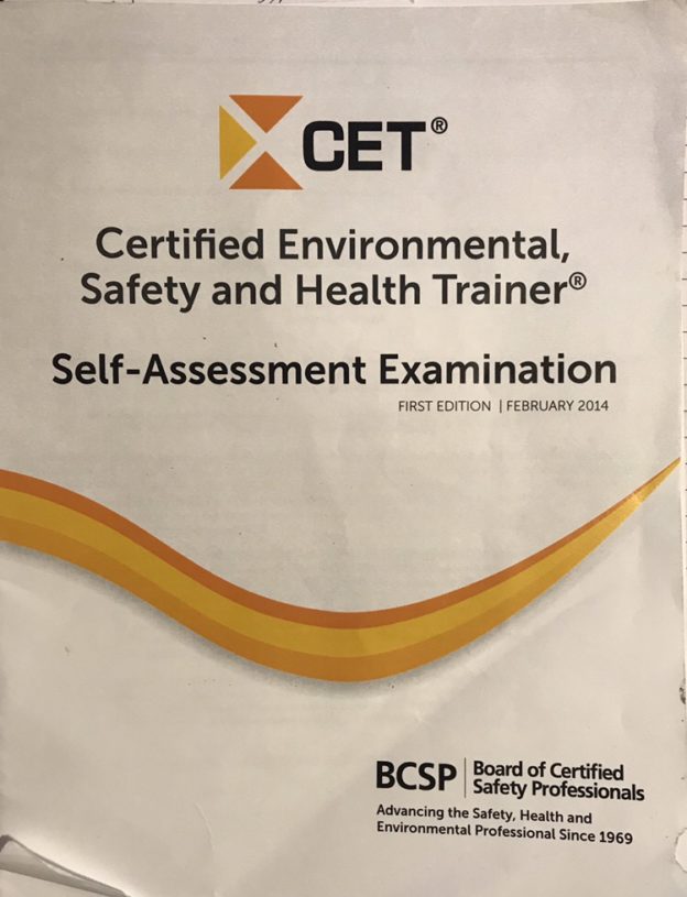 Certified Environmental Safety and Health Trainer Archives The